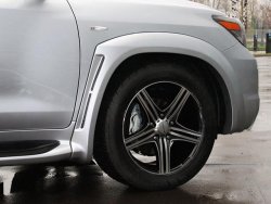 17 499 р. Накладки на колёсные арки GOLDMAN DAMD Lexus LX570 J200 дорестайлинг (2007-2012) (Неокрашенные)  с доставкой в г. Кемерово. Увеличить фотографию 3