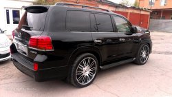 15 349 р. Накладки на колёсные арки JAOS Lexus LX570 J200 дорестайлинг (2007-2012) (Неокрашенные)  с доставкой в г. Кемерово. Увеличить фотографию 2