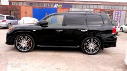 15 349 р. Накладки на колёсные арки JAOS Lexus LX570 J200 дорестайлинг (2007-2012) (Неокрашенные)  с доставкой в г. Кемерово. Увеличить фотографию 3