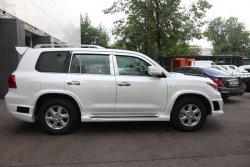 15 349 р. Накладки на колёсные арки WALD BLACK BISON Lexus LX570 J200 дорестайлинг (2007-2012) (Неокрашенные)  с доставкой в г. Кемерово. Увеличить фотографию 2
