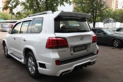 15 349 р. Накладки на колёсные арки WALD BLACK BISON Lexus LX570 J200 дорестайлинг (2007-2012) (Неокрашенные)  с доставкой в г. Кемерово. Увеличить фотографию 4