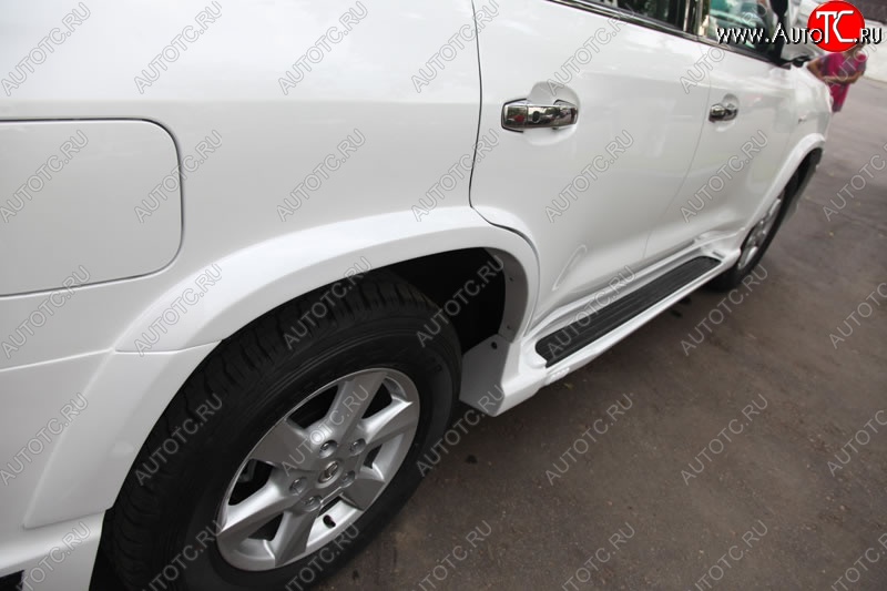15 349 р. Накладки на колёсные арки WALD BLACK BISON Lexus LX570 J200 дорестайлинг (2007-2012) (Неокрашенные)  с доставкой в г. Кемерово