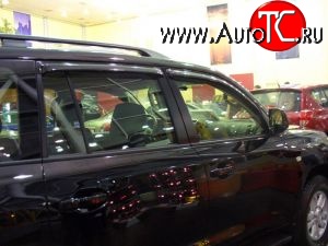 3 399 р. Дефлекторы окон (ветровики) Novline 4 шт Toyota Land Cruiser 200 дорестайлинг (2007-2012)  с доставкой в г. Кемерово