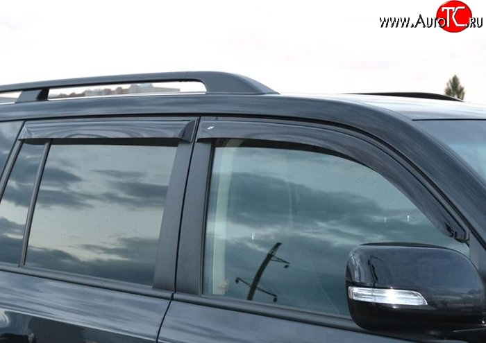 999 р. Комплект дефлекторов окон (ветровиков) 4 шт. Russtal Lexus LX570 J200 дорестайлинг (2007-2012)  с доставкой в г. Кемерово