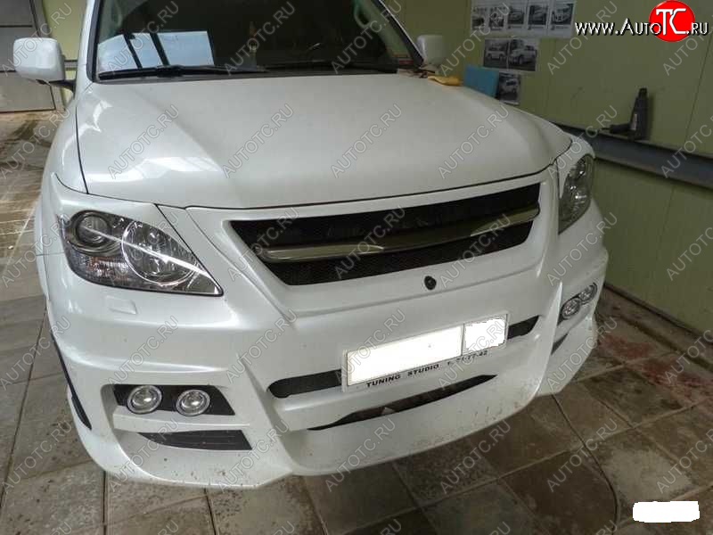 10 599 р. Решетка радиатора JAOS Lexus LX570 J200 дорестайлинг (2007-2012) (Неокрашенная)  с доставкой в г. Кемерово