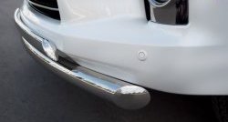 15 999 р. Защита переднего бампера (2 трубыØ76 и 63 мм, нержавейка) Russtal Lexus LX570 J200 дорестайлинг (2007-2012)  с доставкой в г. Кемерово. Увеличить фотографию 3