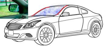 1 699 р. Водостоки (дефлектора) лобового стекла Стрелка 11  Lexus NX200  Z10 (2017-2021) рестайлинг  с доставкой в г. Кемерово. Увеличить фотографию 3