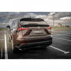 5 199 р. Лип спойлер TopKontur Design Lexus NX200 Z10 дорестайлинг (2014-2017) (Неокрашенный)  с доставкой в г. Кемерово. Увеличить фотографию 2