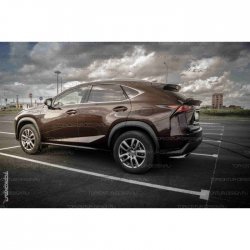 5 199 р. Лип спойлер TopKontur Design Lexus NX200 Z10 дорестайлинг (2014-2017) (Неокрашенный)  с доставкой в г. Кемерово. Увеличить фотографию 3