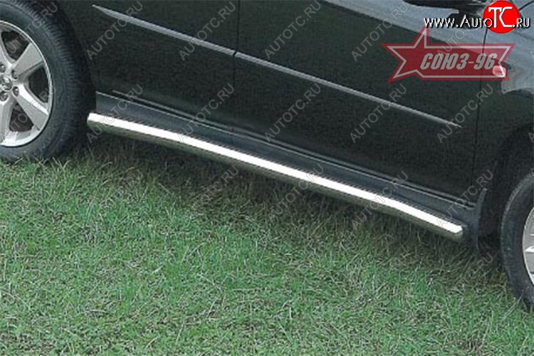 15 614 р. Защита порогов Souz-96 (d76) Lexus RX300 XU30 дорестайлинг (2003-2006)  с доставкой в г. Кемерово