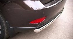 15 349 р. Одинарная защита заднего бампера из трубы диаметром 63 мм SLITKOFF  Lexus RX270  AL10 - RX450H  AL10  с доставкой в г. Кемерово. Увеличить фотографию 2