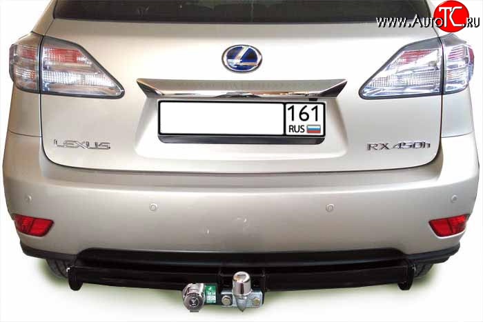 169 999 р. Фаркоп Лидер Плюс (до 1200 кг) Lexus RX350 AL10 дорестайлинг (2008-2012) (Без электропакета)  с доставкой в г. Кемерово