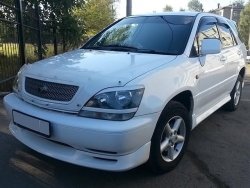 7 299 р. Накладка на передний бампер HARRIER RX Lexus RX300 XU10 дорестайлинг (1995-2001) (Неокрашенная)  с доставкой в г. Кемерово. Увеличить фотографию 3