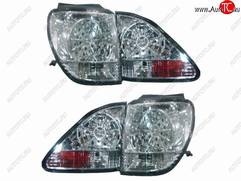 25 999 р. Комплект задних фонарей SAT (белые/диодные) Lexus RX300 XU10 дорестайлинг (1995-2001)  с доставкой в г. Кемерово
