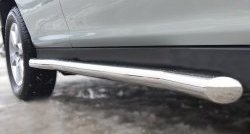 19 999 р. Защита порогов из круглой трубы диаметром 63 мм SLITKOFF Lexus RX350 XU30 дорестайлинг (2003-2006)  с доставкой в г. Кемерово. Увеличить фотографию 4