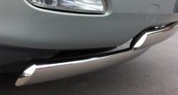 16 849 р. Защита переднего бампера (2 трубыØ75х42 мм, нержавейка) Russtal Lexus RX330 XU30 (2003-2006)  с доставкой в г. Кемерово. Увеличить фотографию 2