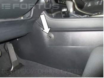 11 749 р. Замок КПП FORTUS (AT+) Lexus RX 200T AL20 дорестайлинг (2015-2017)  с доставкой в г. Кемерово. Увеличить фотографию 2