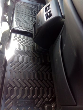 2 389 р. Комплект ковриков в салон Aileron 3D (с подпятником)  Lexus RX350  AL20 (2015-2019) дорестайлинг  с доставкой в г. Кемерово. Увеличить фотографию 2