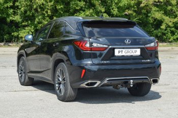 16 619 р. Фаркоп Petroil Tuning (съемный квадрат, кроме версии Long)  Lexus RX  270 - RX450  AL20  с доставкой в г. Кемерово. Увеличить фотографию 3