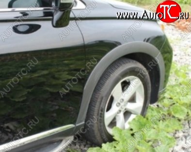 41 799 р. Накладки на колёсные арки CT Lexus RX350 AL10 дорестайлинг (2008-2012) (Неокрашенные)  с доставкой в г. Кемерово