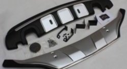 21 599 р. Накладка на передний бампер CT v4 v4 Lexus RX350 AL10 дорестайлинг (2008-2012) (Неокрашенная)  с доставкой в г. Кемерово. Увеличить фотографию 3