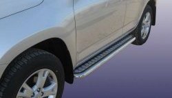 Широкая защита порогов Slitkoff Lexus RX350  AL10 (2008-2012) дорестайлинг