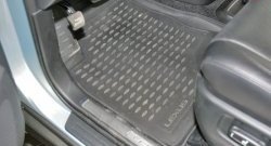 9 499 р. Коврики в салон Element 4 шт. (полиуретан) Lexus RX350 AL10 дорестайлинг (2008-2012) (Серые)  с доставкой в г. Кемерово. Увеличить фотографию 2