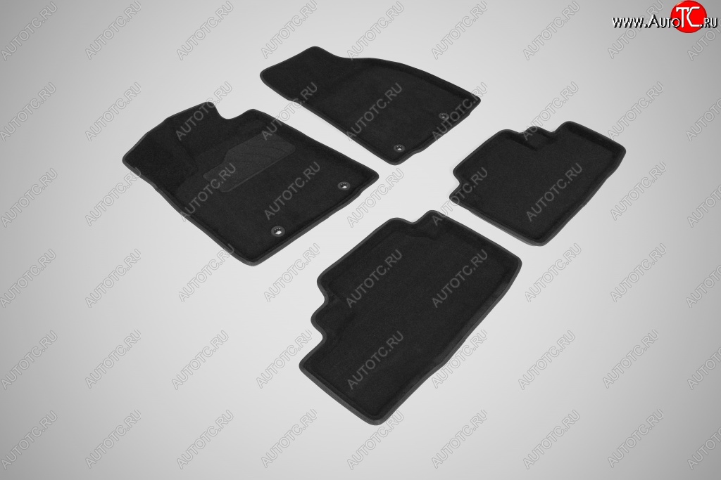 3 199 р. Износостойкие коврики в салон 3D LEXUS RX черные (компл)  Lexus RX350  AL10 (2008-2012) дорестайлинг  с доставкой в г. Кемерово