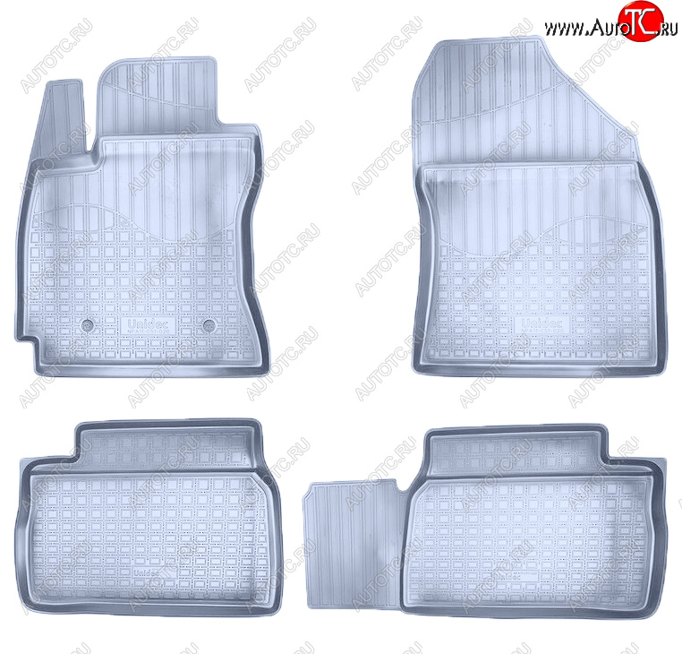 2 859 р. Коврики салона Norplast Unidec  Lifan 720 - Cebrium (Цвет: серый)  с доставкой в г. Кемерово