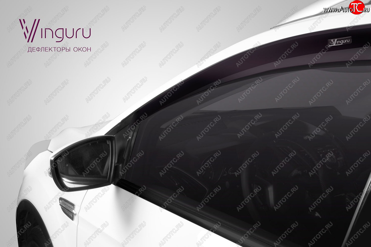 3 499 р. Дефлекторы окон Vinguru седан  Lifan Breez (2006-2012)  с доставкой в г. Кемерово