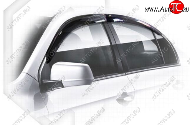 2 199 р. Дефлектора окон CA-Plastiс  Lifan Cebrium (2013-2025) (Classic полупрозрачный, Без хром.молдинга)  с доставкой в г. Кемерово