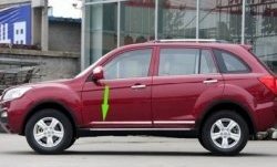 6 899 р. Молдинги CT Lifan X60 2-ой рестайлинг (2016-2025) (Неокрашенные)  с доставкой в г. Кемерово. Увеличить фотографию 1