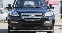 8 909 р. Защита переднего бампера одинарная Souz-96 (d42).  Lifan X60 (2011-2015) дорестайлинг  с доставкой в г. Кемерово. Увеличить фотографию 4