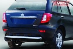10 394 р. Защита заднего бампера Souz-96 (d60)  Lifan X60 (2011-2015) дорестайлинг  с доставкой в г. Кемерово. Увеличить фотографию 3