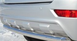 14 249 р. Одинарная защита заднего бампера из трубы диаметром 63 мм SLITKOFF Lifan X60 1-ый рестайлинг (2015-2016)  с доставкой в г. Кемерово. Увеличить фотографию 3
