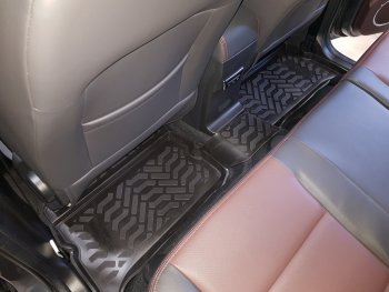 1 839 р. Комплект ковриков в салон Aileron 3D (с подпятником)  Lifan Myway (2016-2025)  с доставкой в г. Кемерово. Увеличить фотографию 3