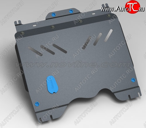 3 419 р. Защита картера двигателя (рестайлинг) (1.3, МКПП, 3 мм) Novline-Autofamily Lifan Smily 330 хэтчбэк рестайлинг (2014-2017)  с доставкой в г. Кемерово