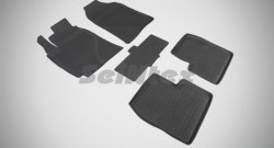 Износостойкие коврики в салон с высоким бортом SeiNtex Premium 4 шт. (резина) Lifan Solano (2010-2016)  дорестайлинг,  рестайлинг