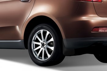 359 р. Брызговики задние Frosch  Luxgen 7 SUV (2014-2025)  с доставкой в г. Кемерово. Увеличить фотографию 2