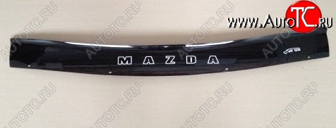 999 р. Дефлектор капота (дорестайлинг) Russtal Mazda 121 (1996-2003)  с доставкой в г. Кемерово