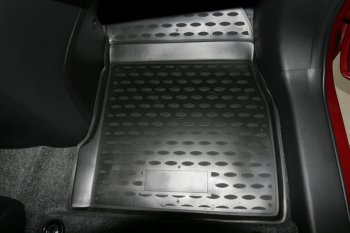 3 699 р. Коврики в салон (чёрные) Element Mazda Demio 3 DE дорестайлинг (2007-2011)  с доставкой в г. Кемерово. Увеличить фотографию 4