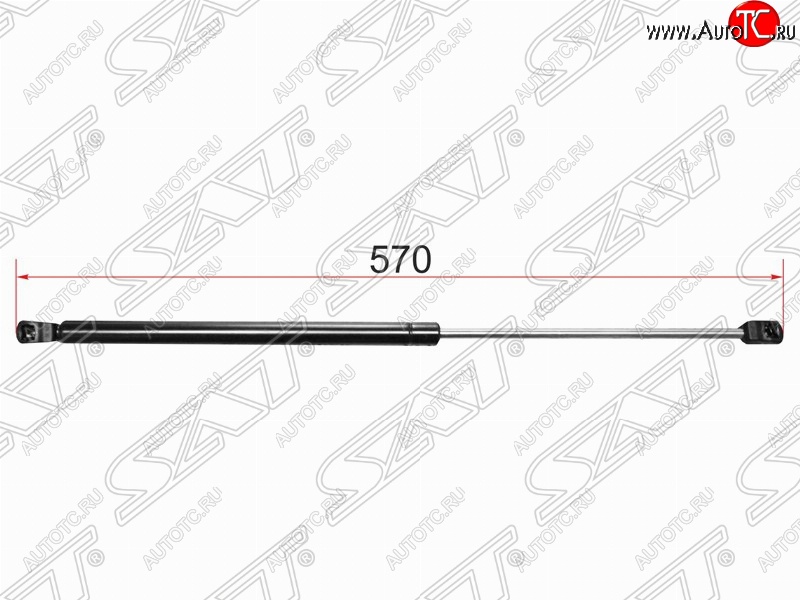 629 р. Газовый упор крышки багажника SAT  Mazda 3/Axela  BK (2003-2009) дорестайлинг, хэтчбэк, рестайлинг, хэтчбэк  с доставкой в г. Кемерово