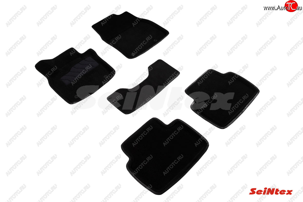 5 449 р. Текстильные 3D коврики в салон SEINTEX Mazda 3/Axela BP хэтчбэк (2019-2025)  с доставкой в г. Кемерово