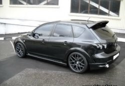 6 649 р. Накладки на колёсные арки ASC MAGNUM Mazda 3/Axela BK дорестайлинг, хэтчбэк (2003-2006) (Неокрашенные)  с доставкой в г. Кемерово. Увеличить фотографию 3