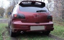 Накладка на задний бампер Sport CentreTuning Mazda 3/Axela  BK (2003-2009) дорестайлинг, хэтчбэк, рестайлинг, хэтчбэк