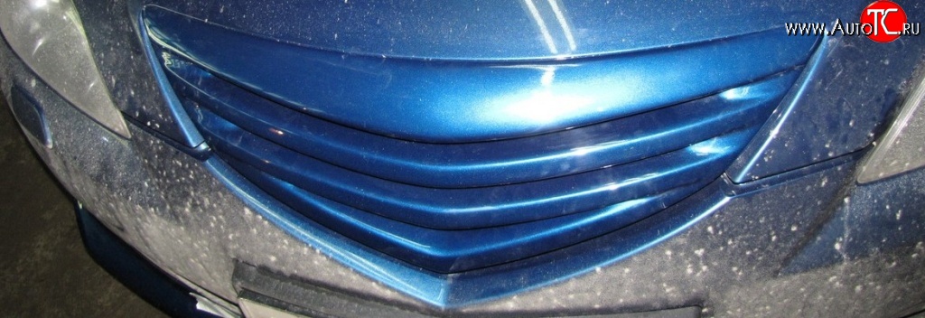 3 299 р. Решётка радиатора Extremma  Mazda 3/Axela  BK (2003-2006) дорестайлинг, хэтчбэк (Неокрашенная)  с доставкой в г. Кемерово
