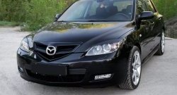 Реснички RA на фары Mazda 3/Axela  BK (2006-2009) рестайлинг, хэтчбэк