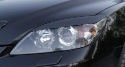 Реснички на фары RA Mazda 3/Axela  BK (2003-2009) дорестайлинг, хэтчбэк, рестайлинг, хэтчбэк