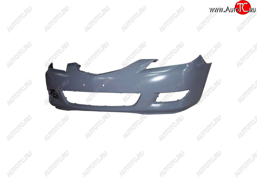 15 999 р. Передний бампер на MV-PARTS (без отверстий под омыватели) Mazda 3/Axela BK дорестайлинг, хэтчбэк (2003-2006) (Неокрашенный)  с доставкой в г. Кемерово