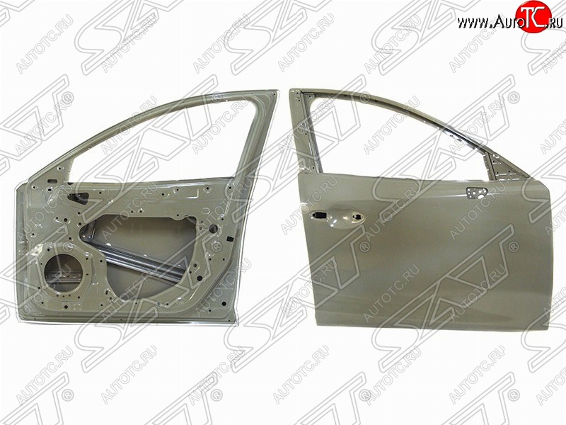 13 649 р. Правая дверь передняя SAT Mazda 3/Axela BM дорестайлинг седан (2013-2016) (Неокрашенная)  с доставкой в г. Кемерово